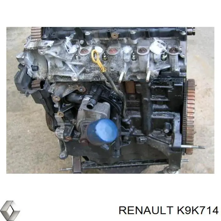 K9K714 Renault (RVI) Motor montado
