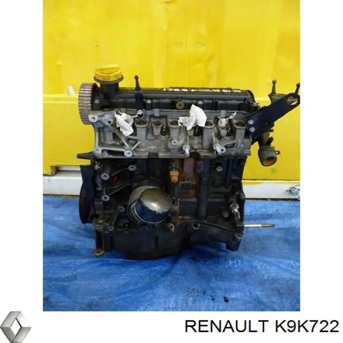 Motor montado Renault (RVI) K9K722 preço, a partir de 1355,24 USD