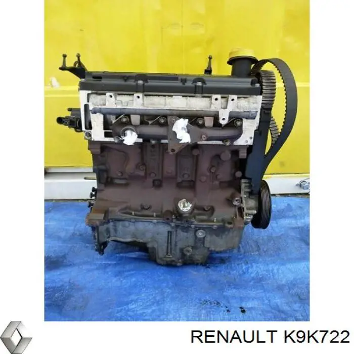 Motor montado Renault (RVI) K9K722 preço, a partir de 1355,24 USD