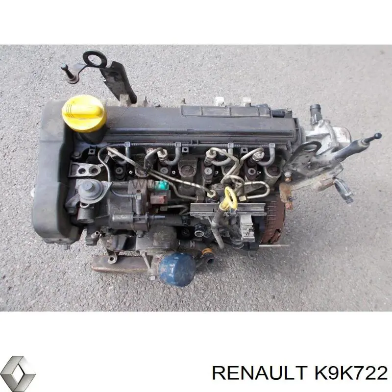 K9K722 Renault (RVI) Motor montado