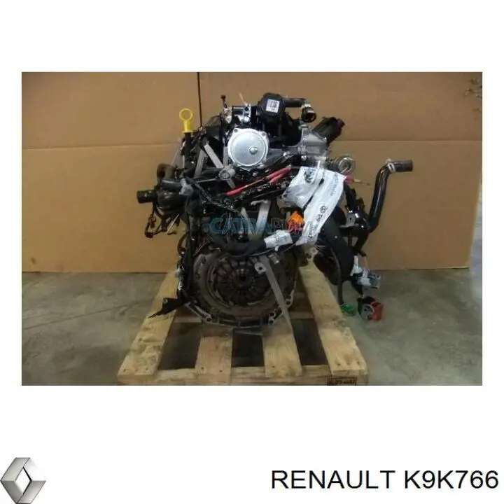 K9K766 Renault (RVI) Motor montado