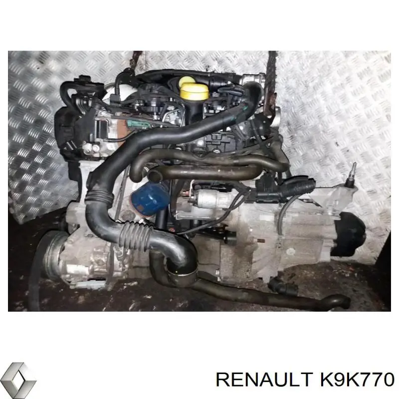 Motor montado Renault (RVI) K9K770 preço, a partir de 1166,57 USD