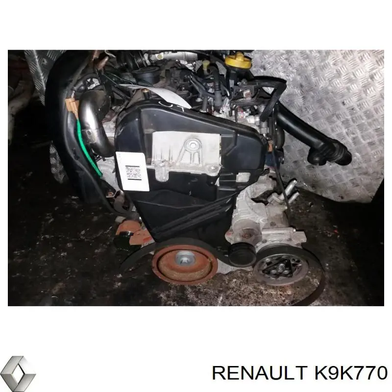 K9K770 Renault (RVI) Motor montado