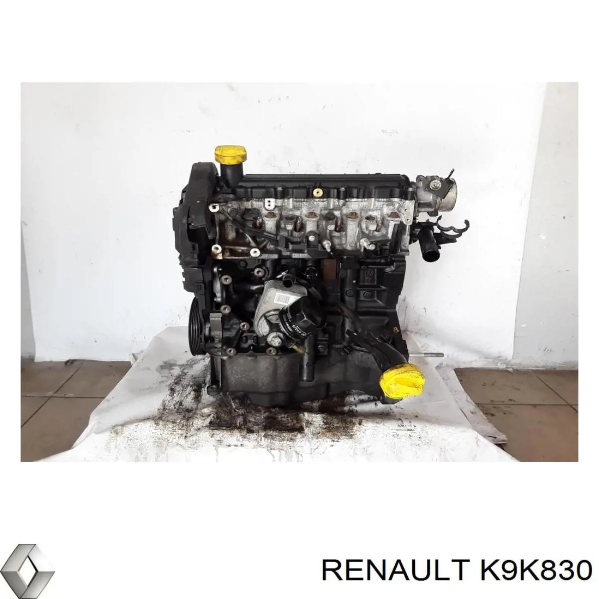 Motor montado Renault (RVI) K9K830 preço, a partir de 1637,30 USD
