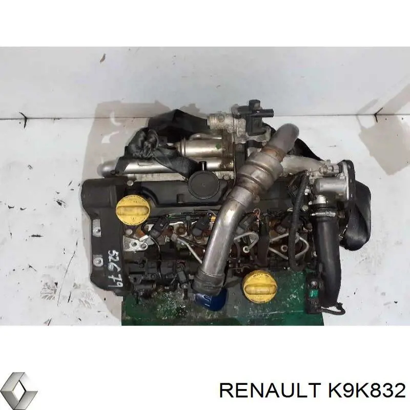 K9K832 Renault (RVI) Motor montado