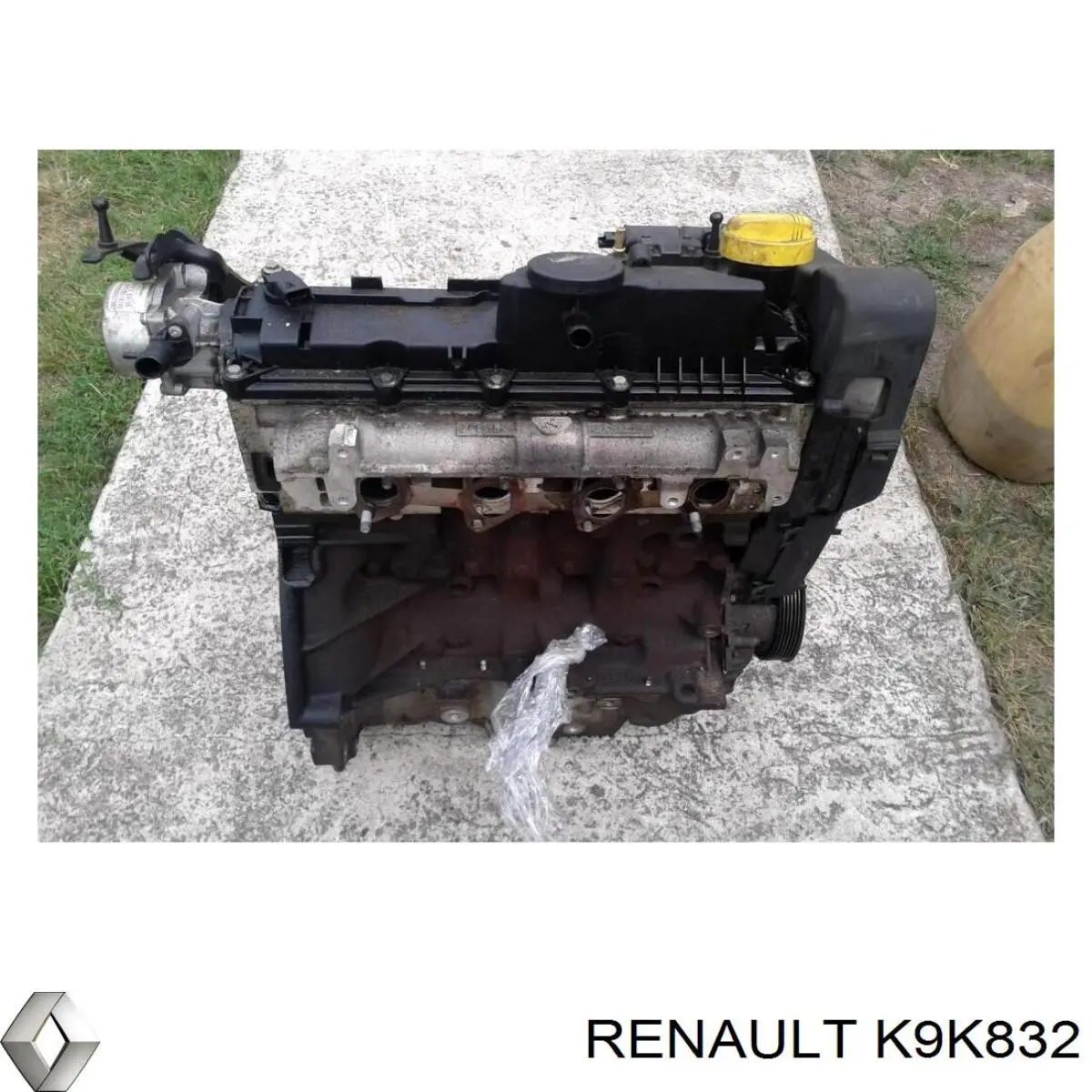 Compre K9K832 Renault (RVI) Motor montado