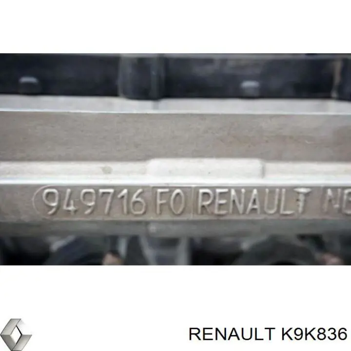 K9K836 Renault (RVI) Motor montado