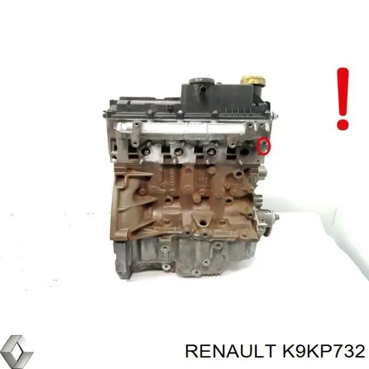 K9KP732 Renault (RVI) Motor montado