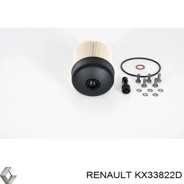 Compre KX33822D Renault (RVI) Filtro de combustível