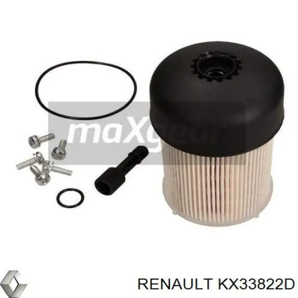 Filtro de combustível Renault (RVI) KX33822D