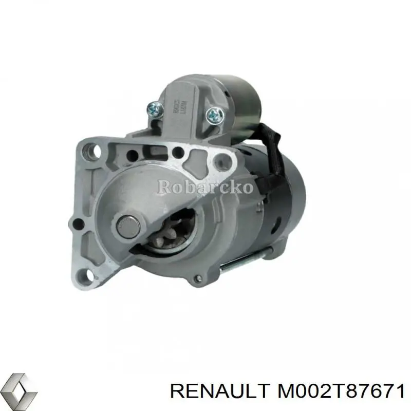 Motor de arranco Renault (RVI) M002T87671 preço, a partir de 21,98 USD