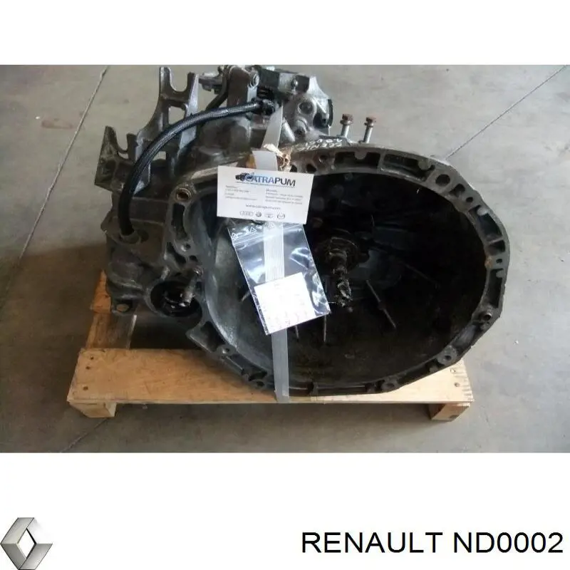 ND0002 Renault (RVI) Caixa de Mudança montada (caixa mecânica de velocidades)