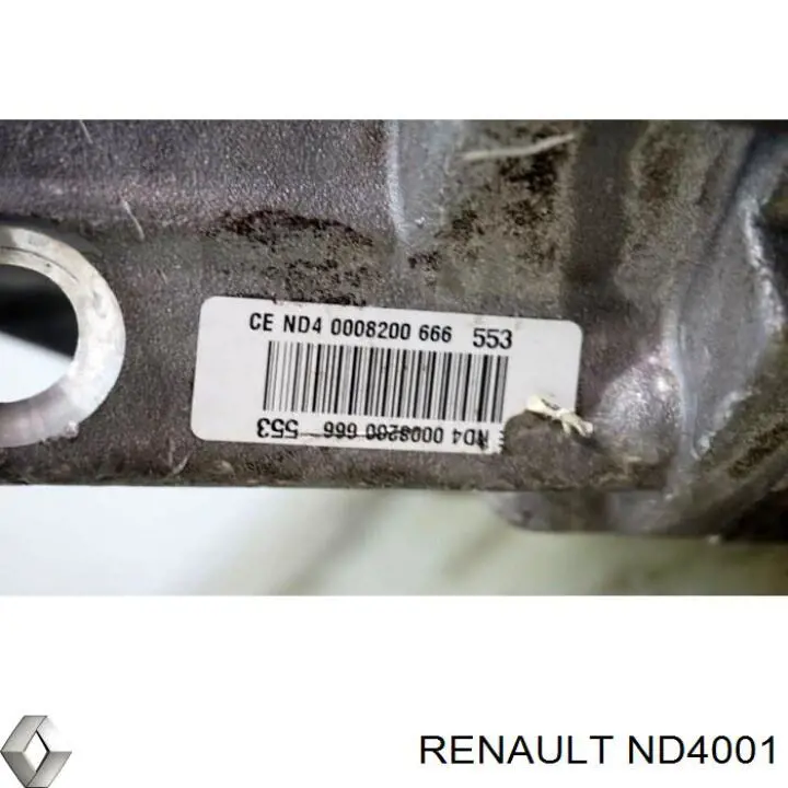 ND4001 Renault (RVI) Caixa de Mudança montada (caixa mecânica de velocidades)