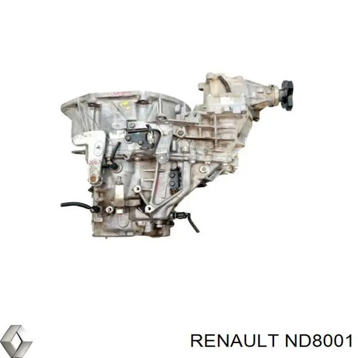 ND8001 Renault (RVI) Caixa de Mudança montada (caixa mecânica de velocidades)
