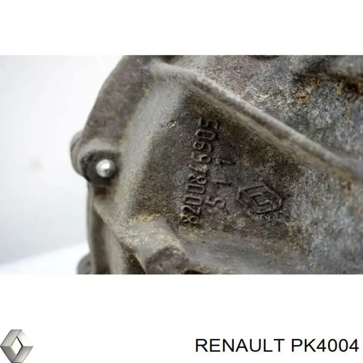 PK4004 Renault (RVI) Caixa de Mudança montada (caixa mecânica de velocidades)