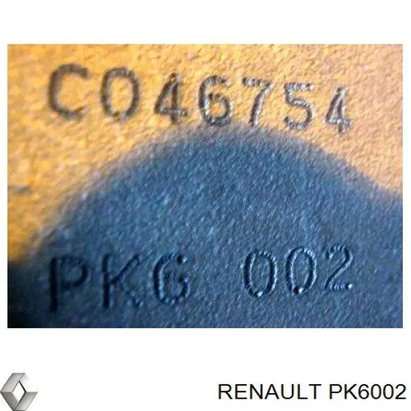 PK6002 Renault (RVI) Caixa de Mudança montada (caixa mecânica de velocidades)