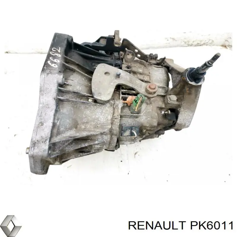 PK6011 Renault (RVI) Caixa de Mudança montada (caixa mecânica de velocidades)