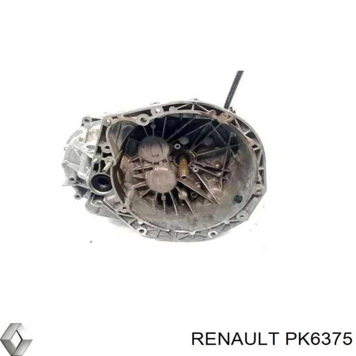 Caixa de Mudança montada (caixa mecânica de velocidades) Renault (RVI) PK6375