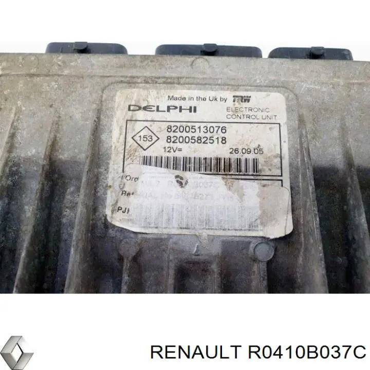 Compre R0410B037C Renault (RVI) Módulo de direção (Centralina eletrônica) de injeção de combustível