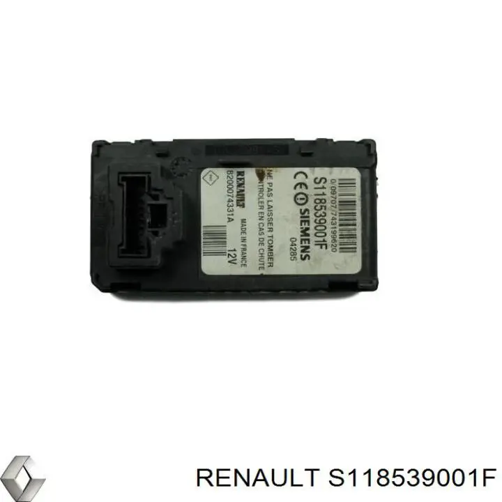 S118539001F Renault (RVI) Fecho de ignição
