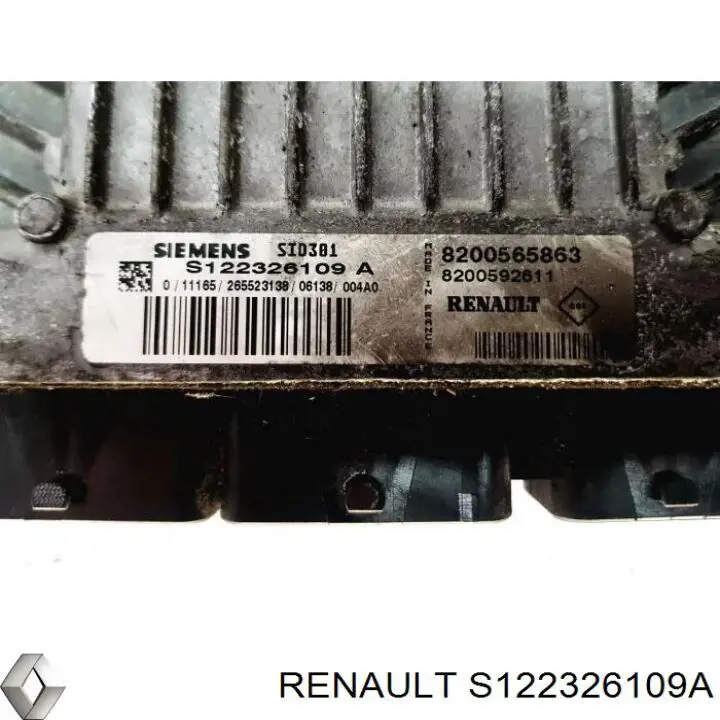 Compre S122326109A Renault (RVI) Módulo de direção (Centralina eletrônica) de motor
