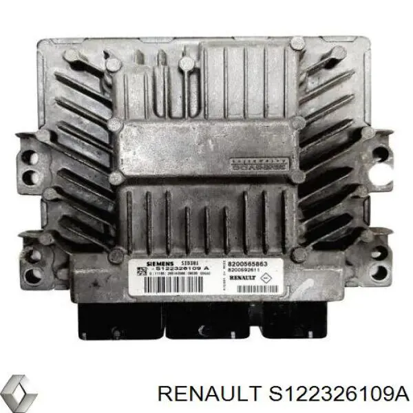 Módulo de direção (Centralina eletrônica) de motor Renault (RVI) S122326109A