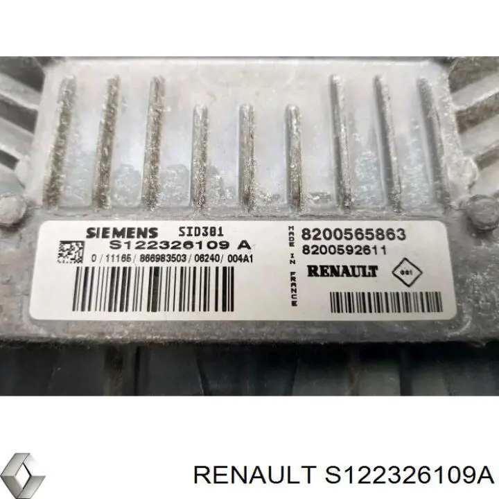 Módulo de direção (Centralina eletrônica) de motor Renault (RVI) S122326109A preço, a partir de 35,75 USD