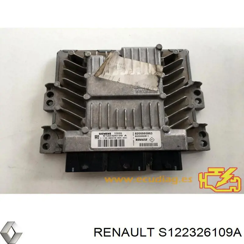 Módulo de direção (Centralina eletrônica) de motor S122326109A Renault (RVI)