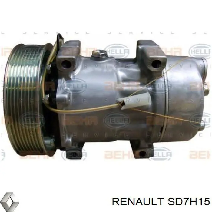 Compressor de aparelho de ar condicionado Renault (RVI) SD7H15 preço, a partir de 78,60 USD