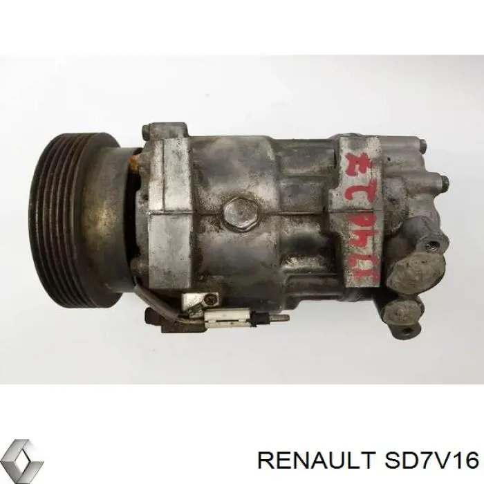 SD7V16 Renault (RVI) Compressor de aparelho de ar condicionado