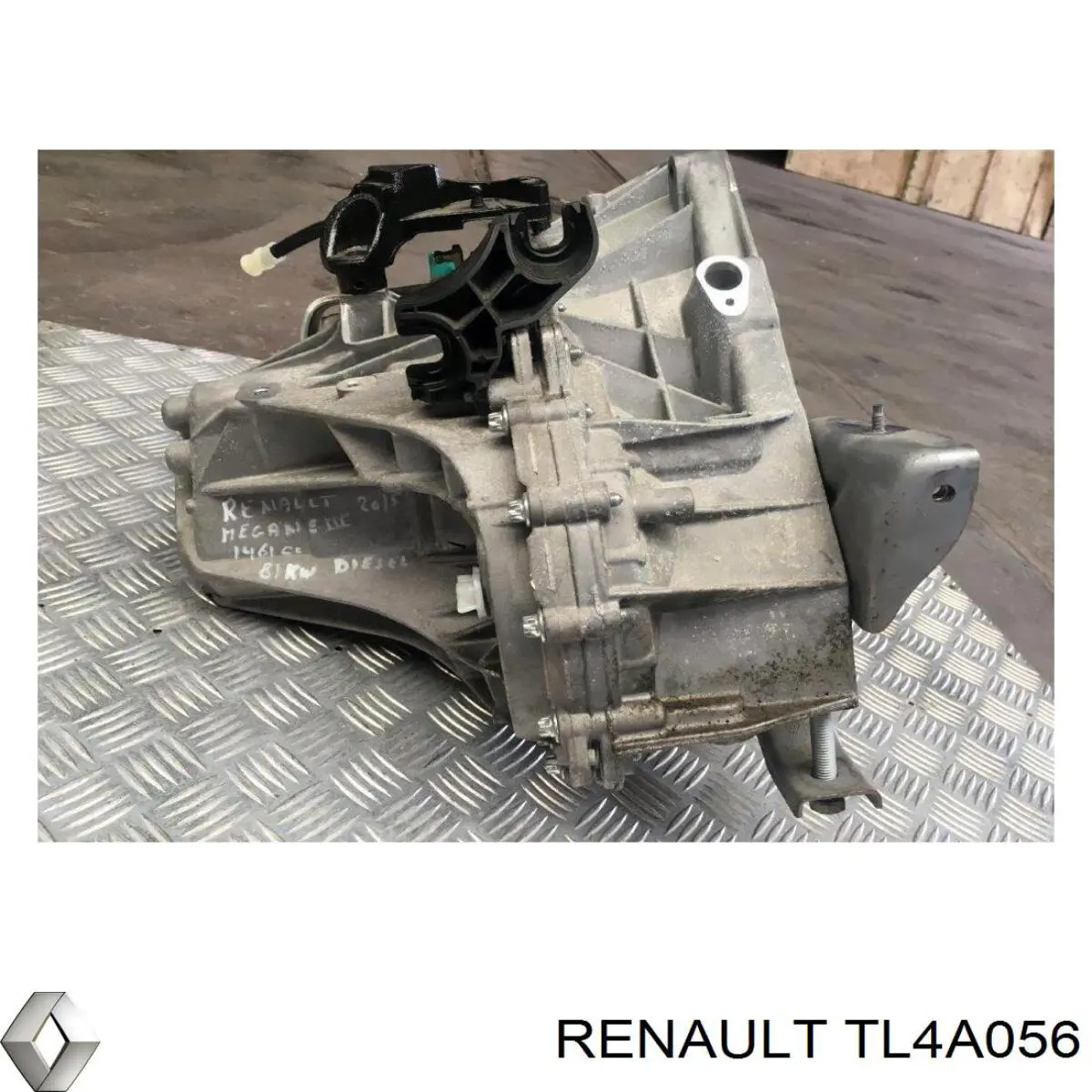 TL4A056 Renault (RVI) Caixa de Mudança montada (caixa mecânica de velocidades)