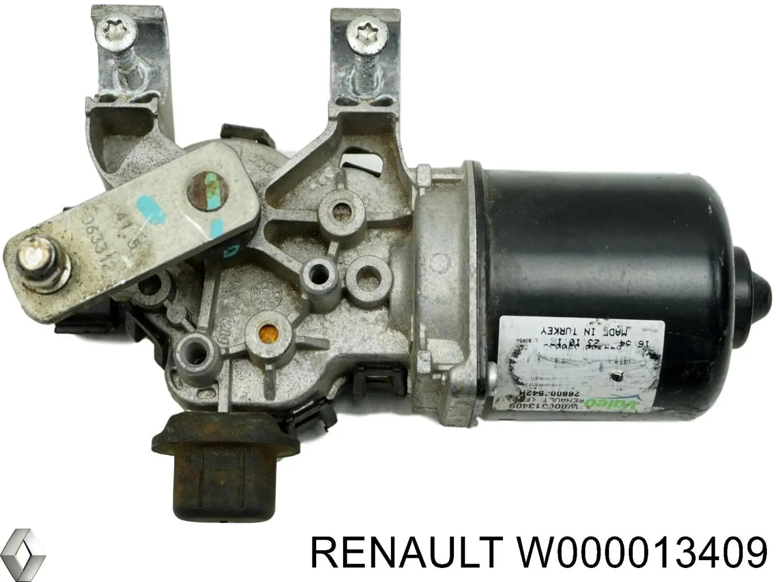 Trapézio de limpador pára-brisas W000013409 Renault (RVI)