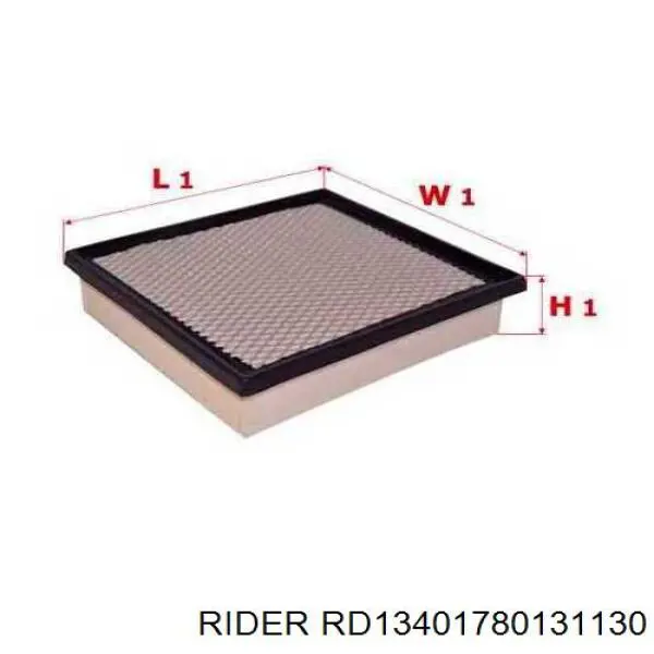 Filtro de ar RD13401780131130 Rider