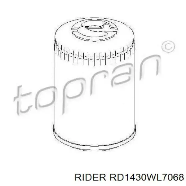 Compre RD1430WL7068 Rider Filtro de óleo
