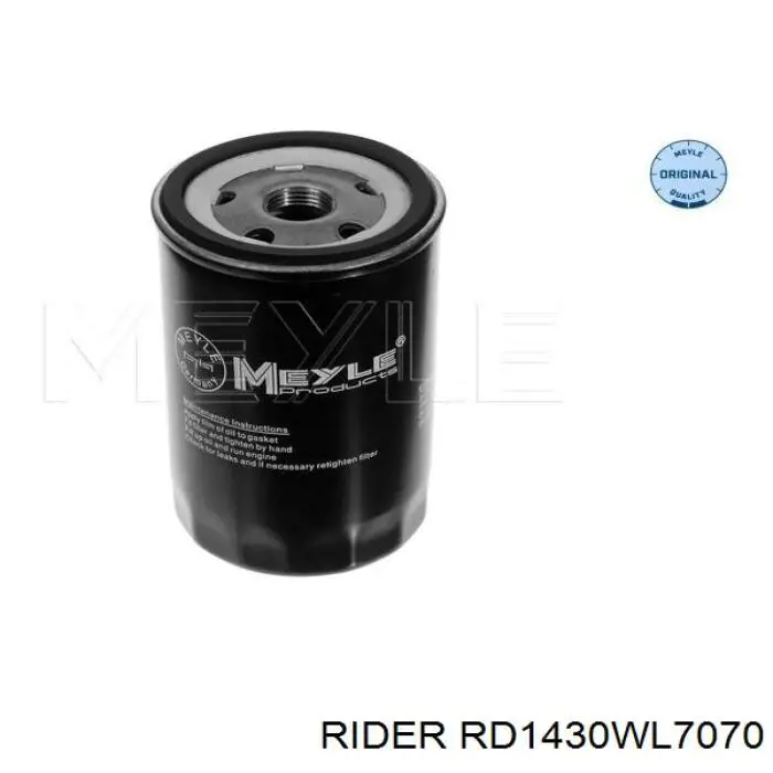 Filtro de óleo Rider RD1430WL7070