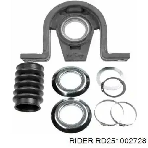 RD251002728 Rider Rolamento suspenso da junta universal