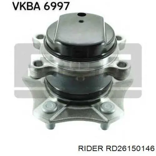Cubo traseiro RD26150146 Rider