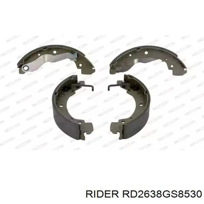 Sapatas do freio traseiras de tambor Rider RD2638GS8530 preço, a partir de 37,58 USD