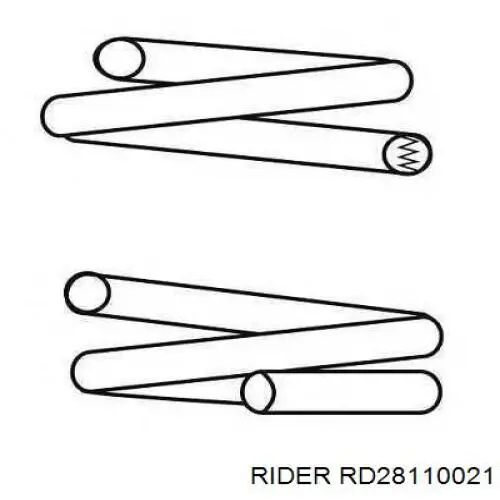 Compre RD28110021 Rider Mola traseira