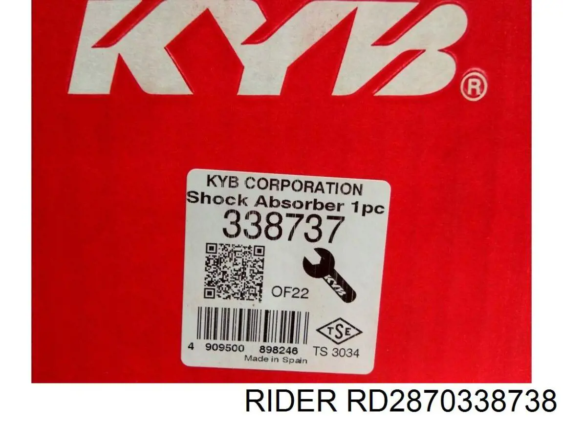 Compre RD2870338738 Rider Amortecedor traseiro