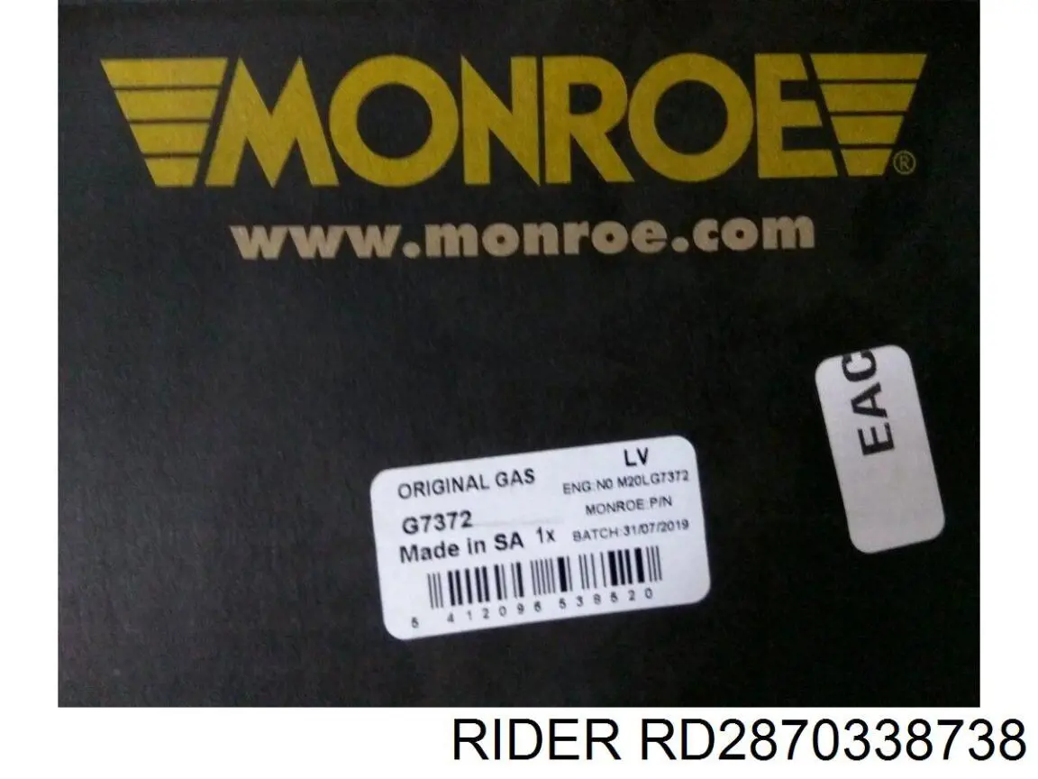 RD2870338738 Rider Amortecedor traseiro