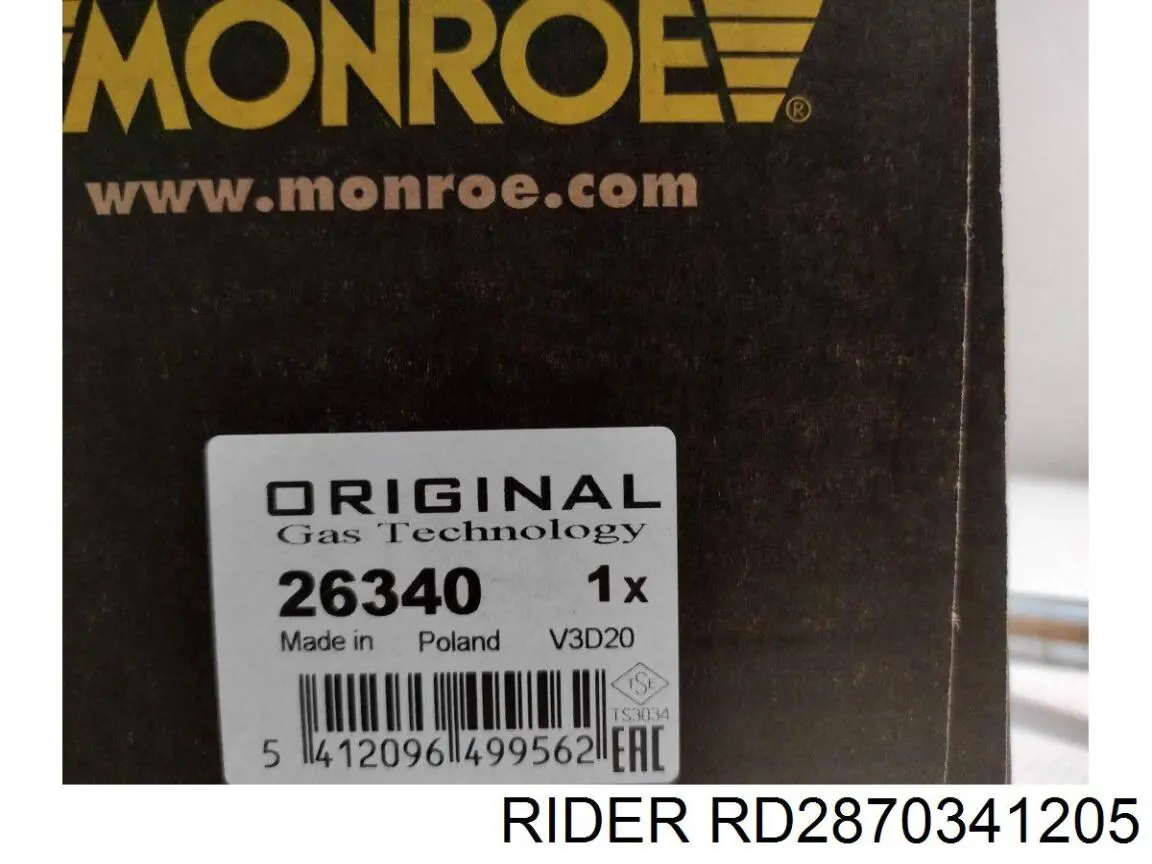 RD2870341205 Rider Amortecedor traseiro