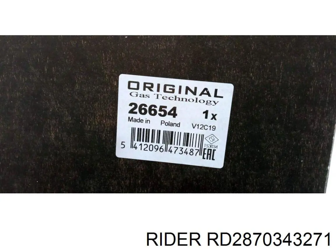 Amortecedor traseiro Rider RD2870343271 preço, a partir de 52,60 USD