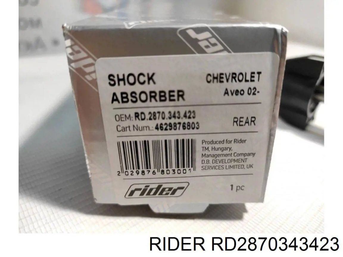 Amortecedor traseiro Rider RD2870343423 preço, a partir de 33,20 USD