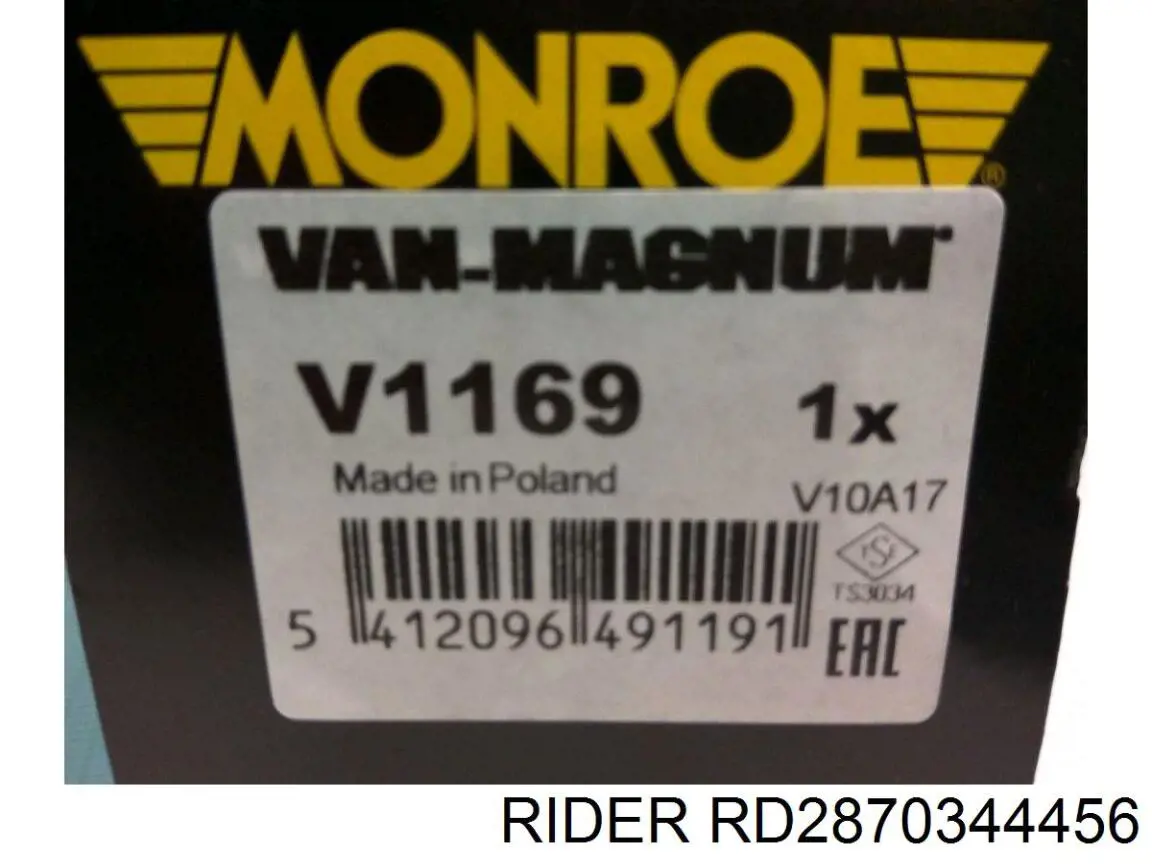 Amortecedor traseiro Rider RD2870344456 preço, a partir de 32,44 USD
