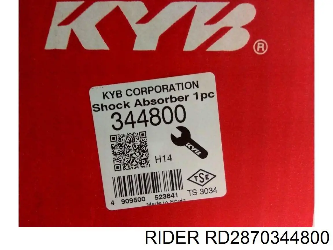 Amortecedor traseiro RD2870344800 Rider