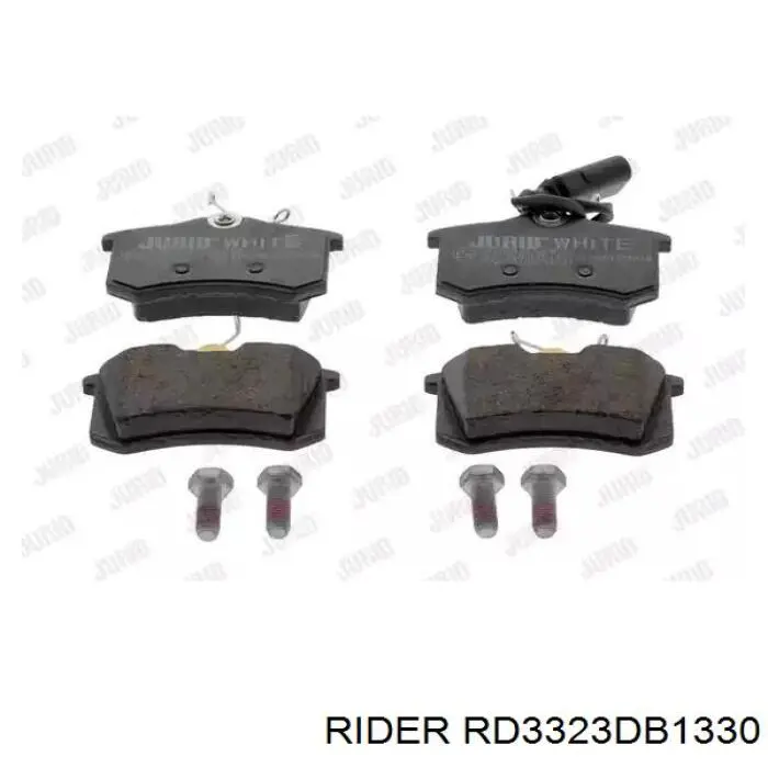 Sapatas do freio traseiras de disco Rider RD3323DB1330 preço, a partir de 22,28 USD