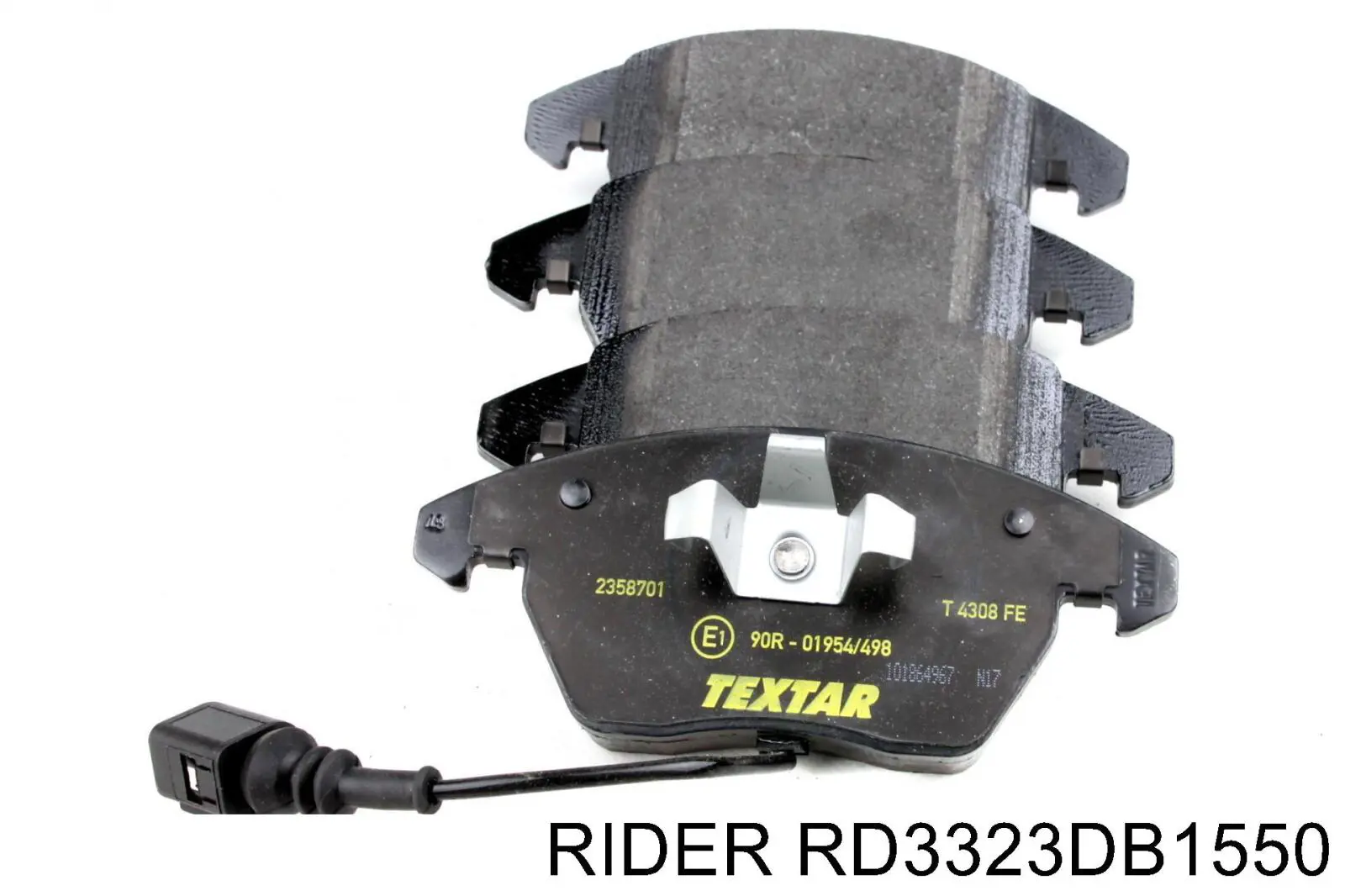 Compre RD3323DB1550 Rider Sapatas do freio dianteiras de disco