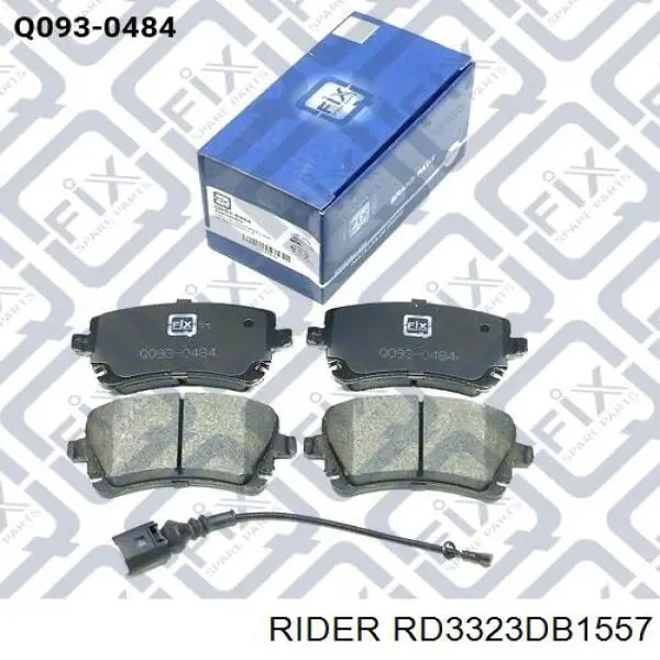 Compre RD3323DB1557 Rider Sapatas do freio traseiras de disco