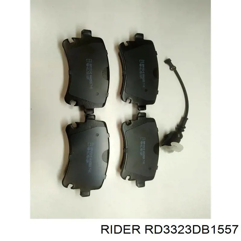Sapatas do freio traseiras de disco Rider RD3323DB1557